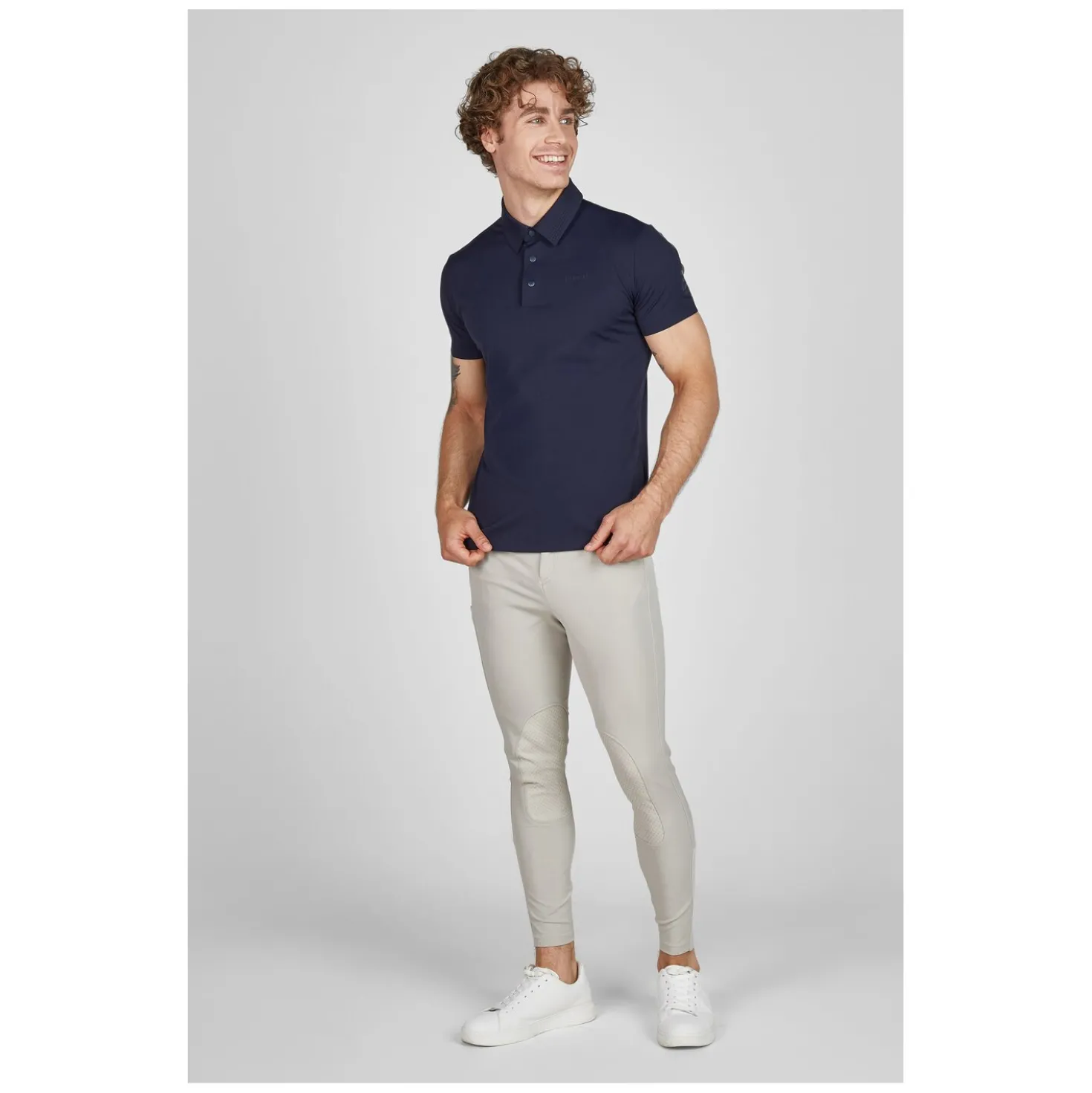 PIKEUR Sports Herren Funktions-Poloshirt