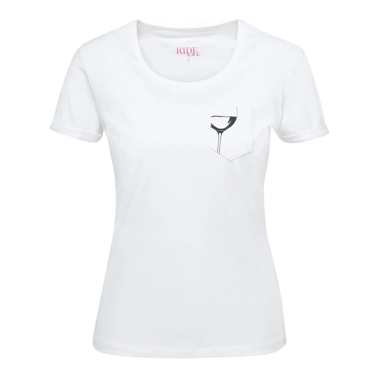 RIDE now T-Shirt mit Aufdruck
