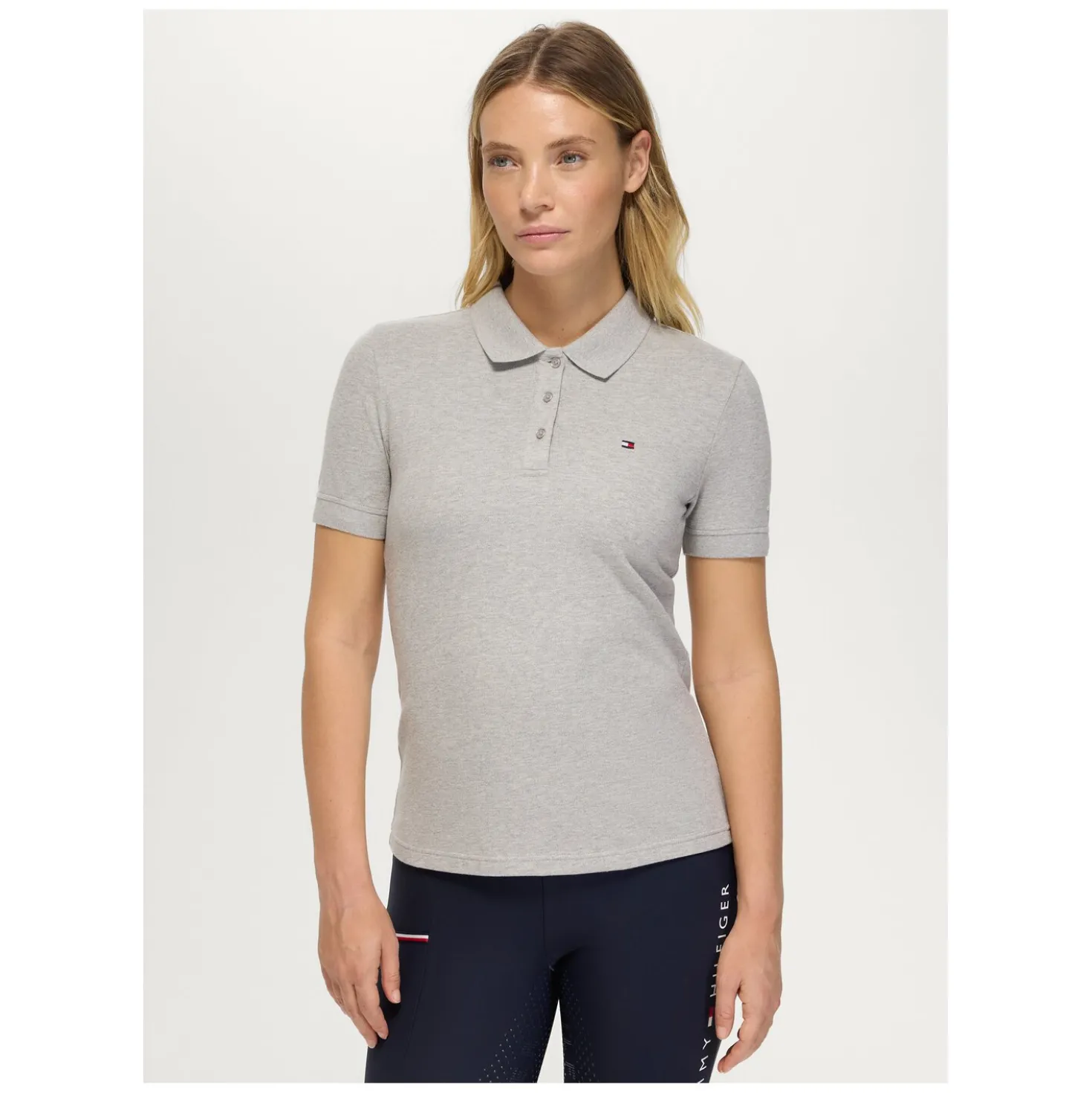 TOMMY HILFIGER EQUESTRIAN Damen Poloshirt Jubiläums-Kollektion