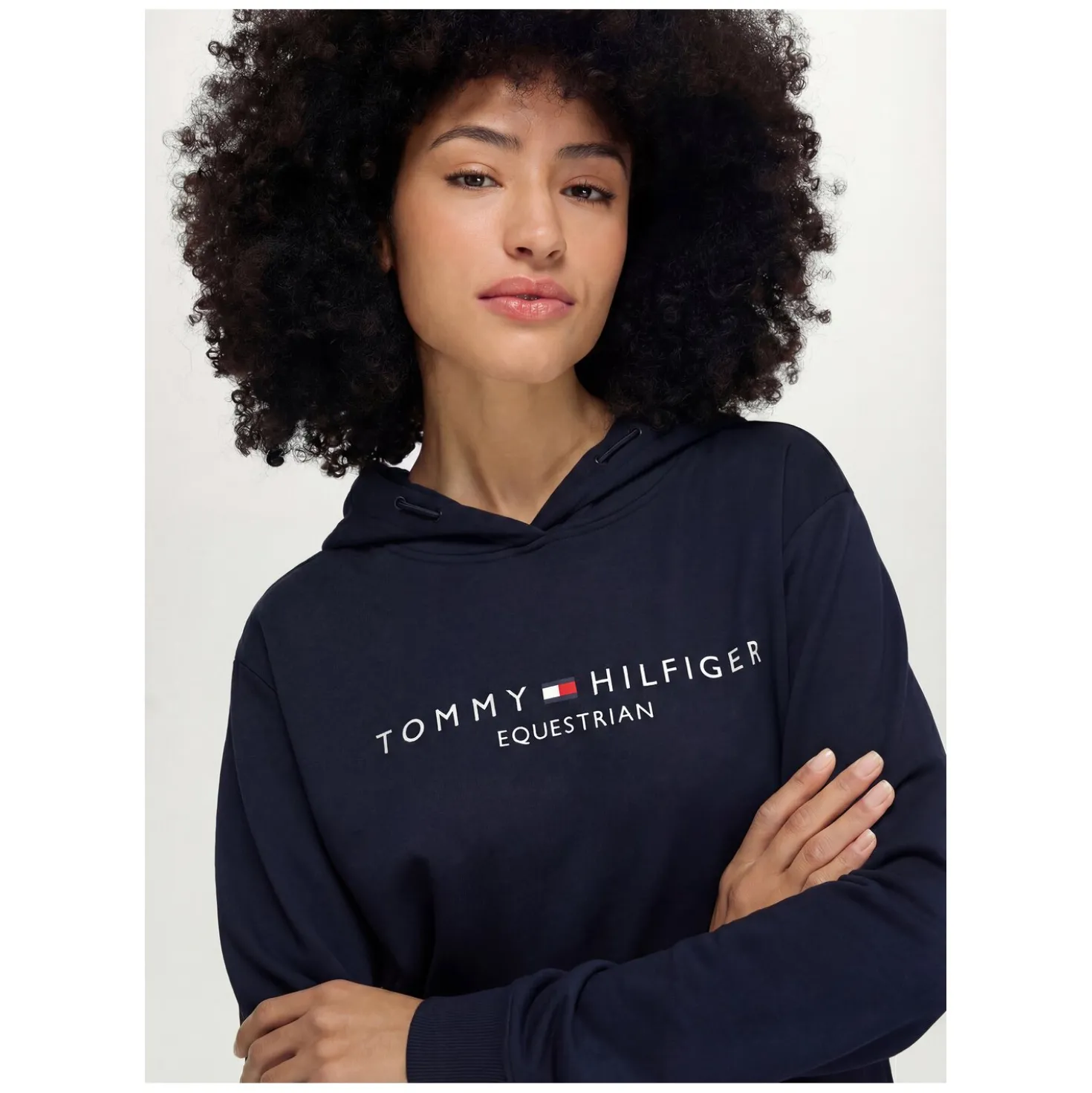 TOMMY HILFIGER EQUESTRIAN Damen Hoodie Jubiläums Kollektion
