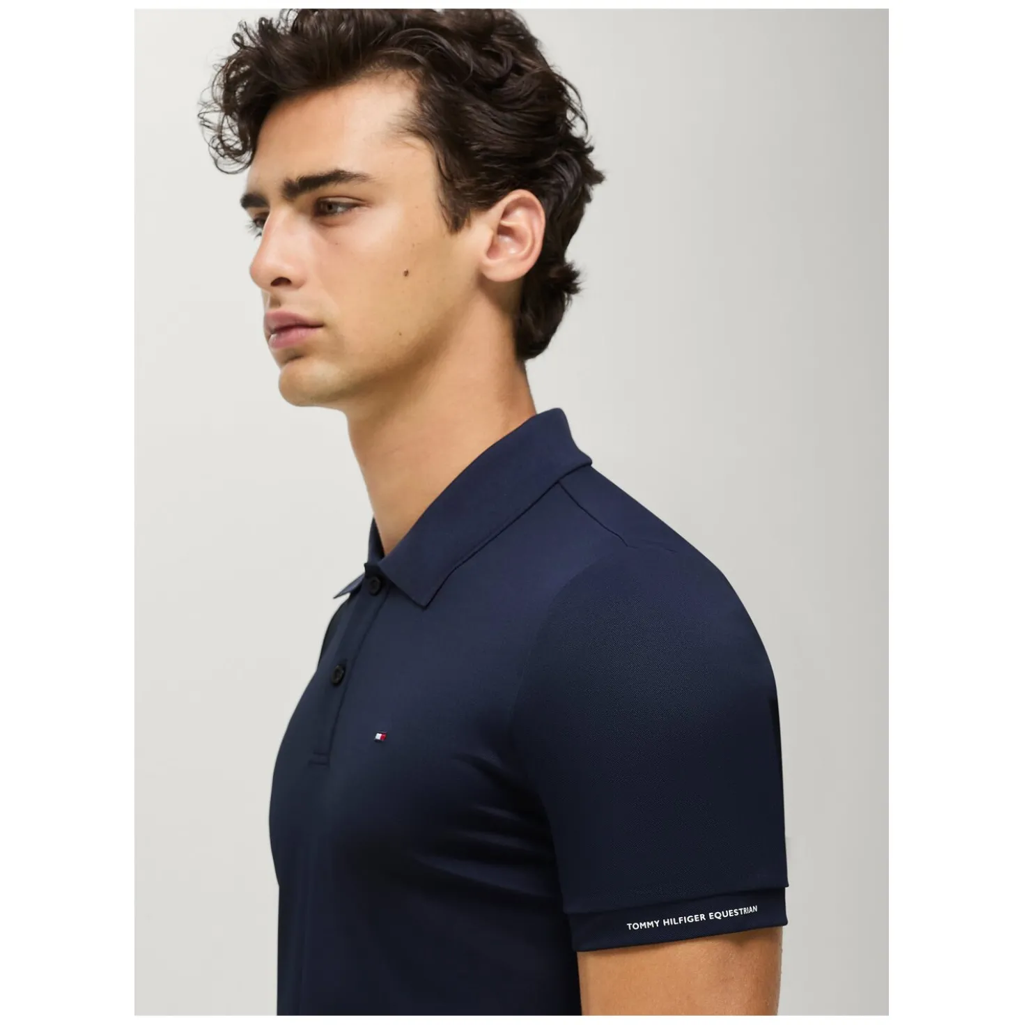 TOMMY HILFIGER EQUESTRIAN Polo Shirt Fresco tech