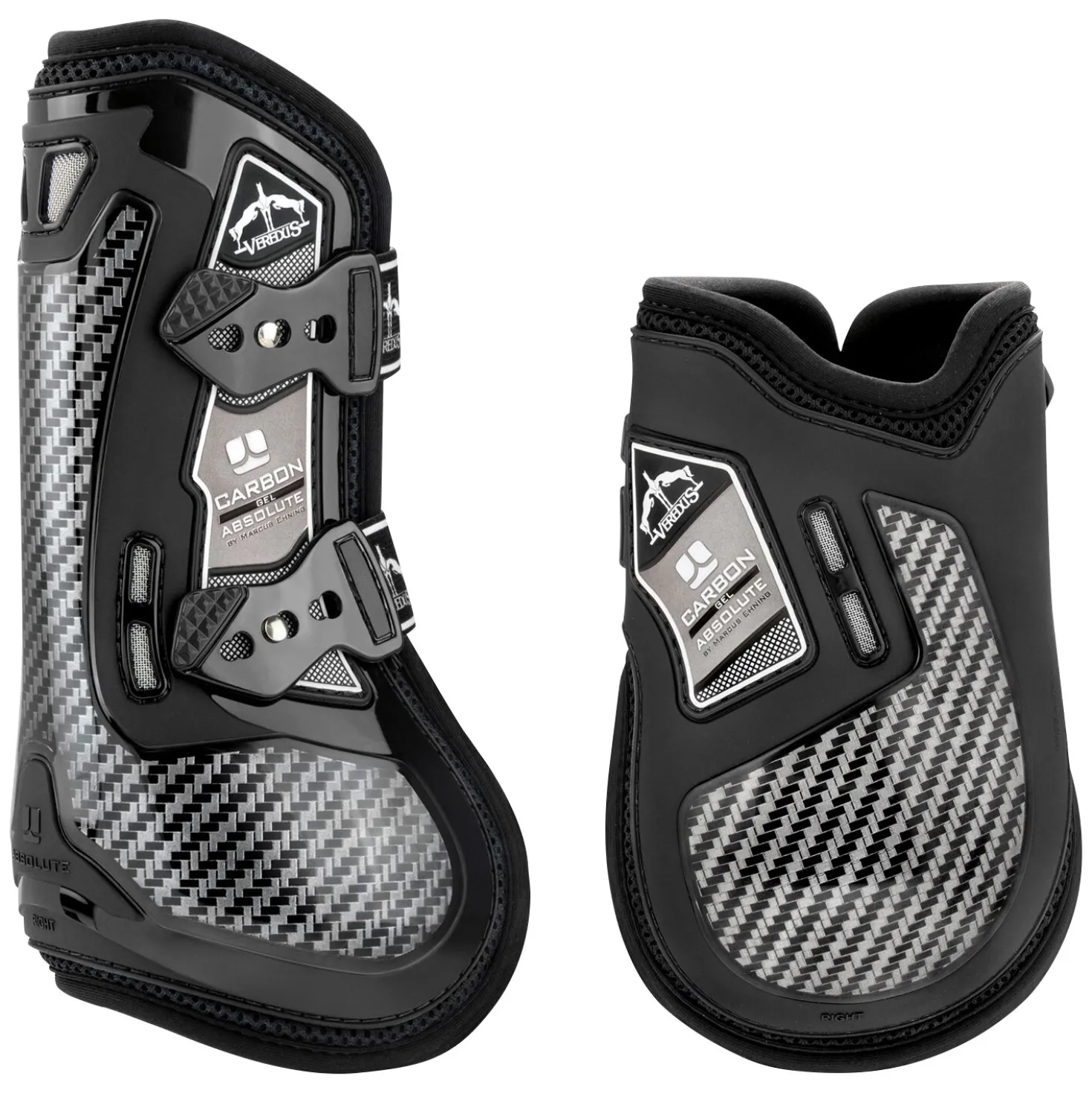 VEREDUS Gamaschen Carbon Gel Absolute, für die Vorderbeine