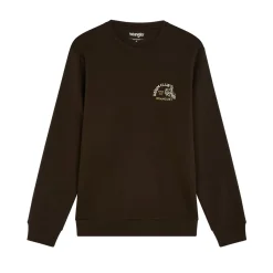 Wrangler Sweater Small Graphic Crew